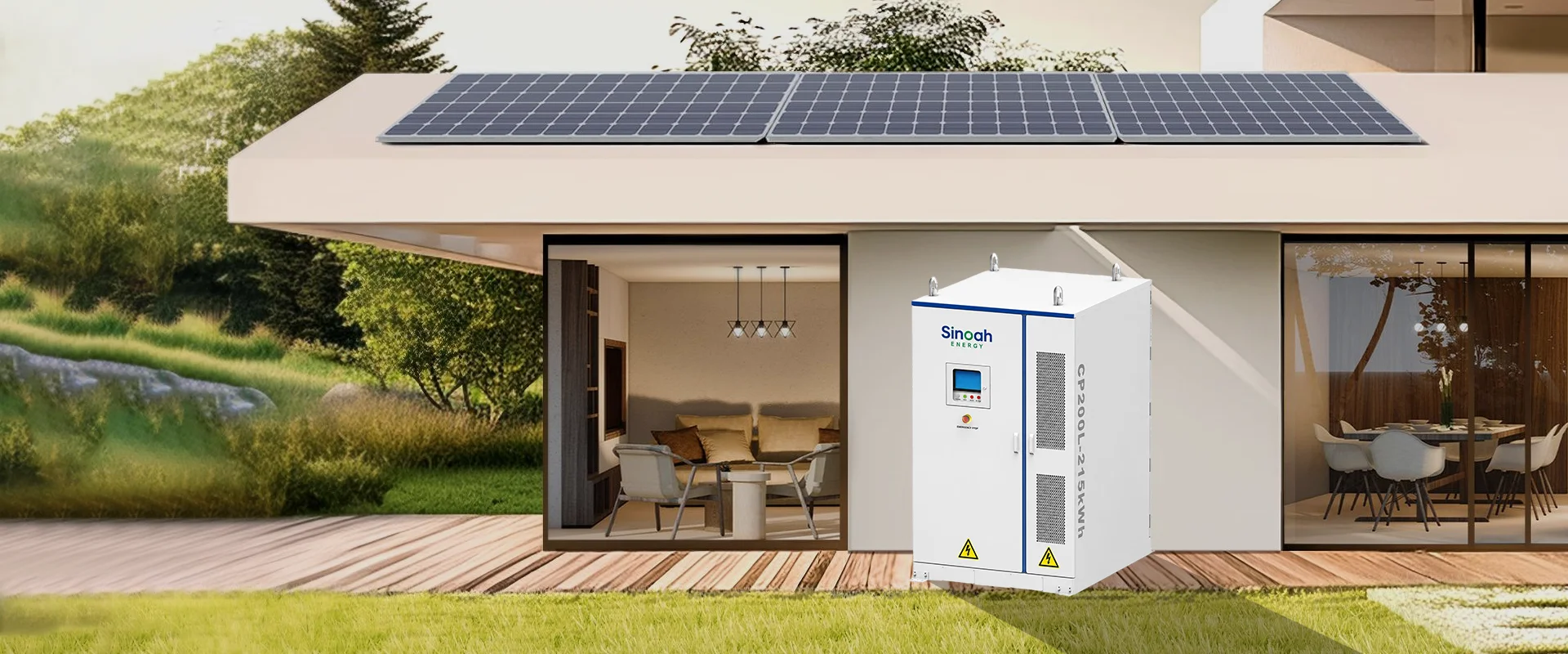 Vysoce výkonné komerční a průmyslové systémy skladování energie